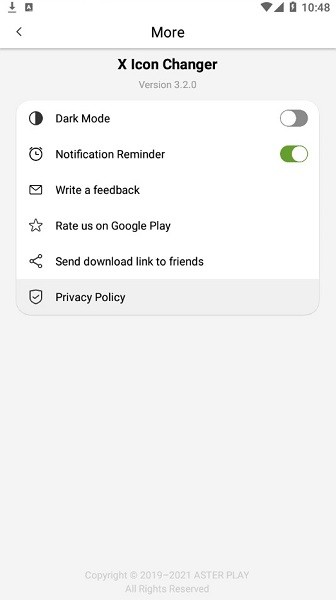 XIconChanger app