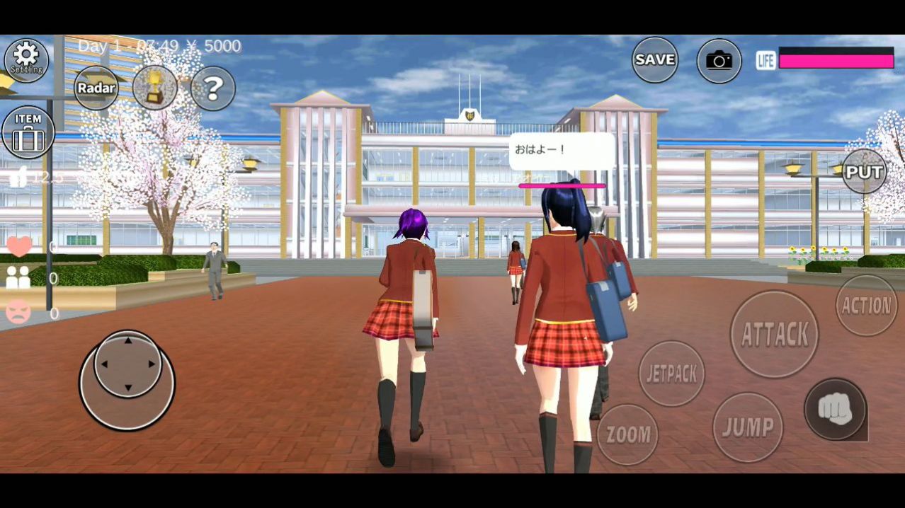 sakuraschoolsimulator英文版截圖