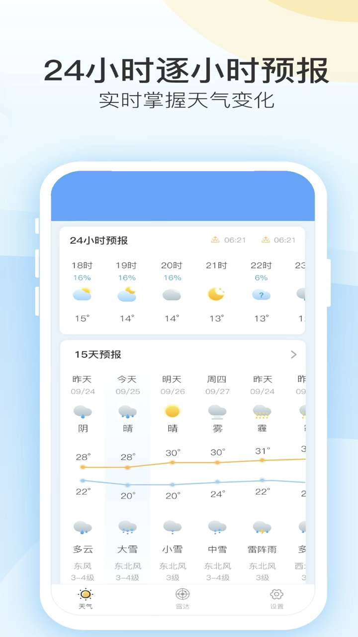 知新天氣截圖