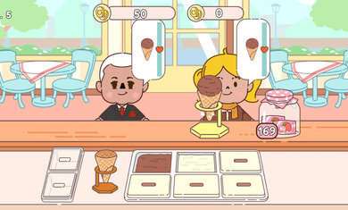 冰淇淋咖啡馆截图