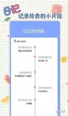 星戀手賬日記截圖
