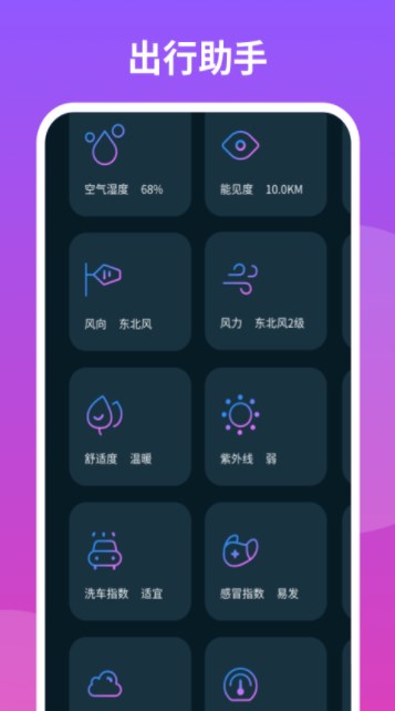 云播報(bào)天氣截圖