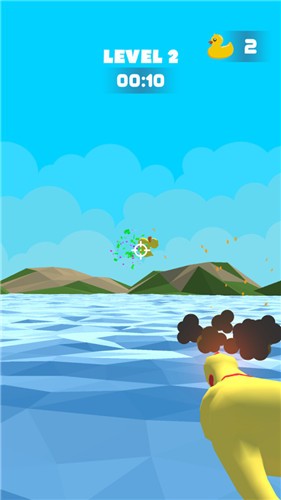 爆射小黃鴨