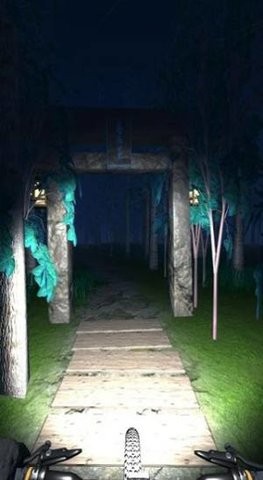 夜間騎行游戲截圖
