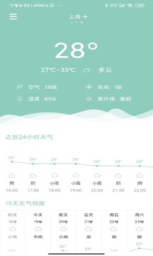 可達天氣截圖