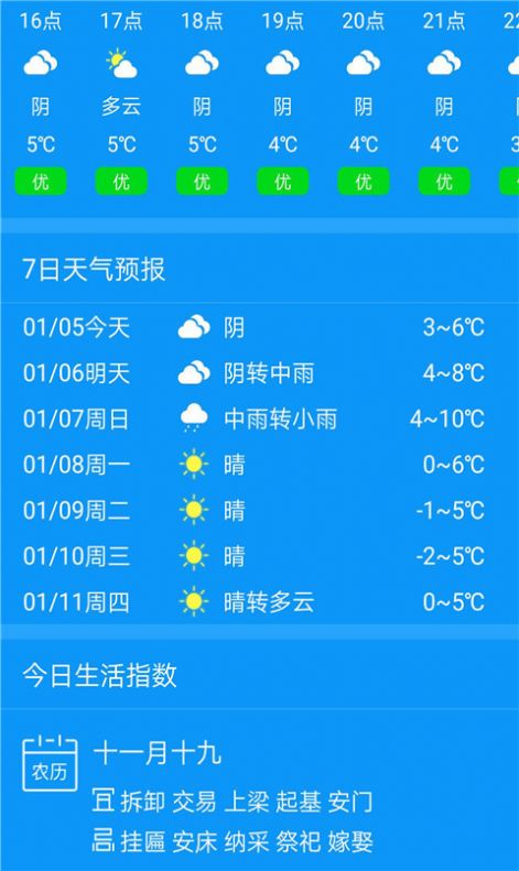 天氣預(yù)報管家