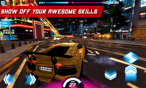 东京街头漂移赛车竞速游戏截图
