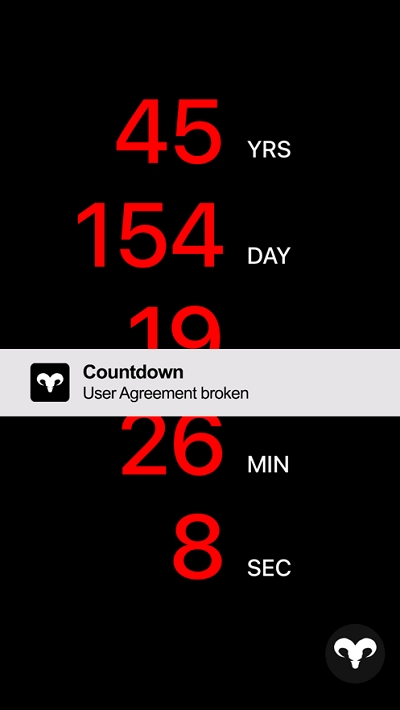 Countdown App截圖
