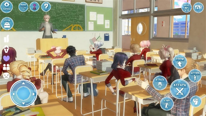 動漫校園約會模擬器 無廣告版
