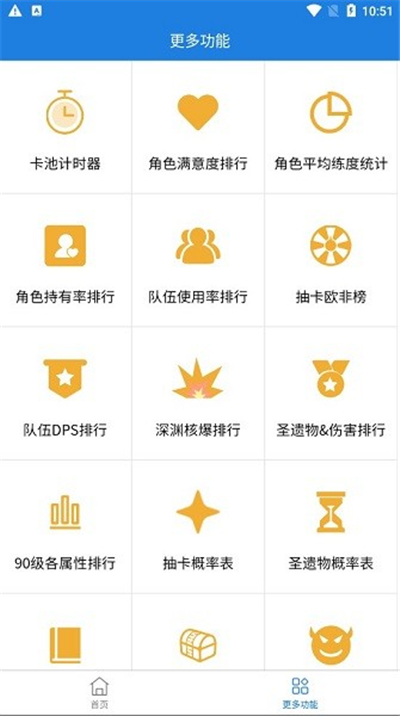 提瓦特小助手抽卡分析截圖