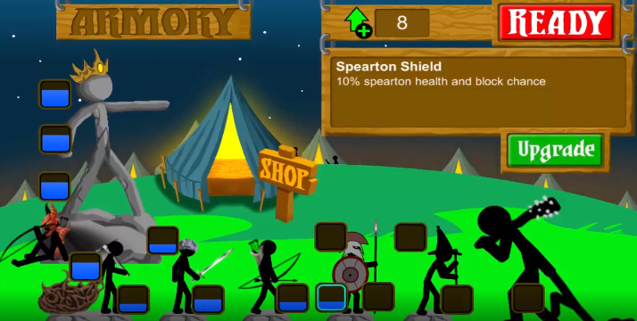 火柴人战争遗产绿色钥匙版截图