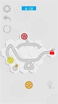 六邊形接水管游戲