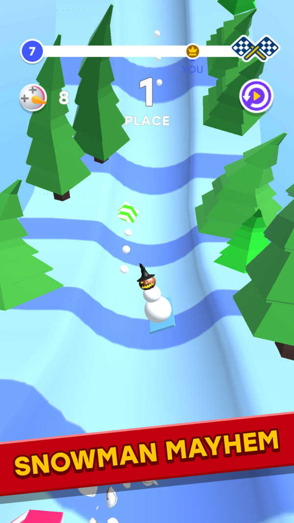 雪人競賽3D