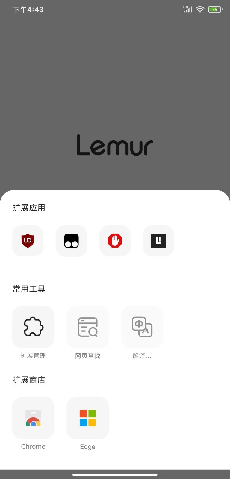 狐猴浏览器旧版截图