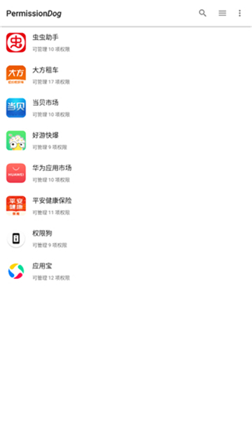 權(quán)限狗截圖