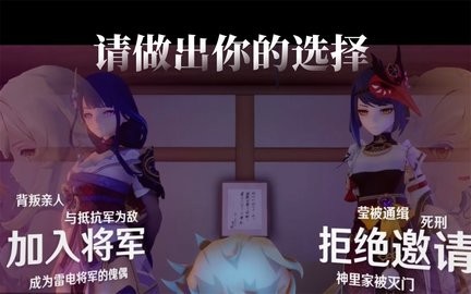 雷電將軍的俘虜生活