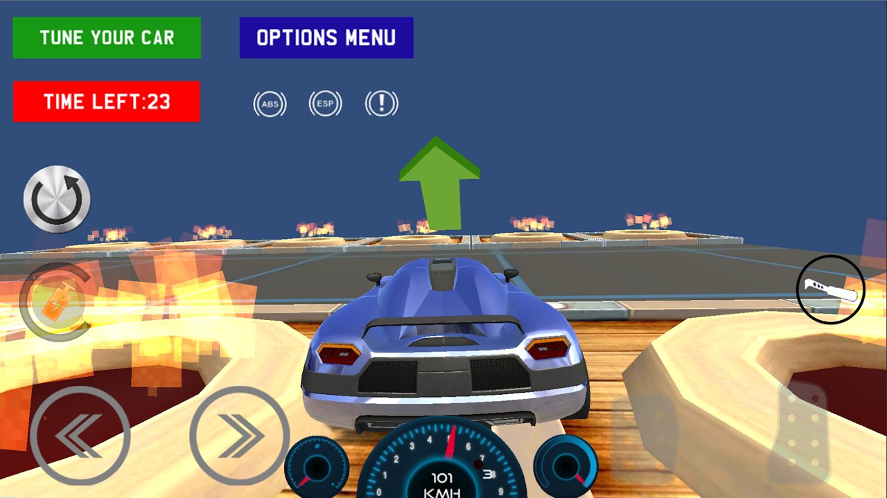 汽車特技3D賽車截圖