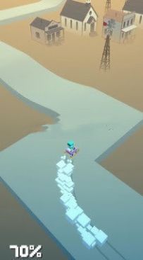 雪地漂流游戲