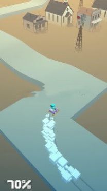 雪地漂流游戲
