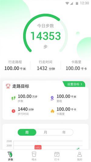 堅果計步