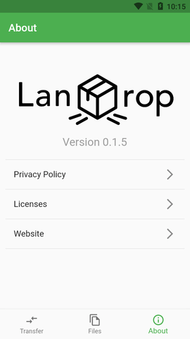 LANDrop截圖