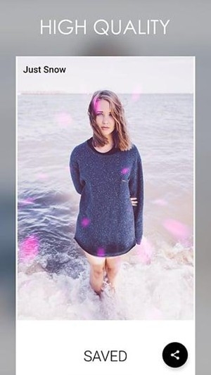 DIY雪花滤镜截图3