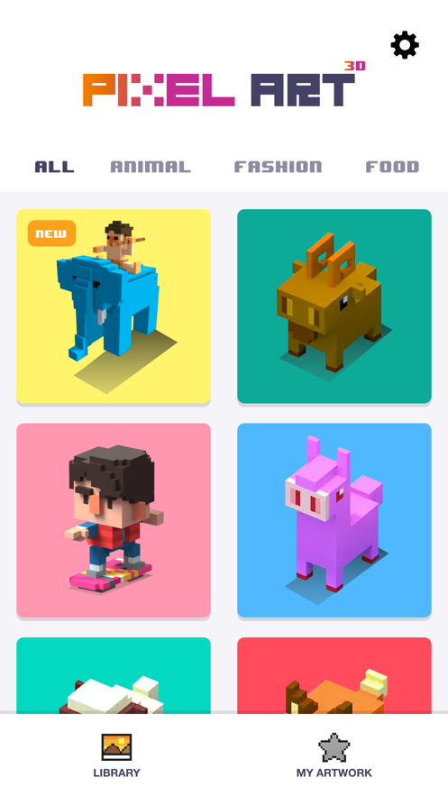 Pixel Art 3d截图1