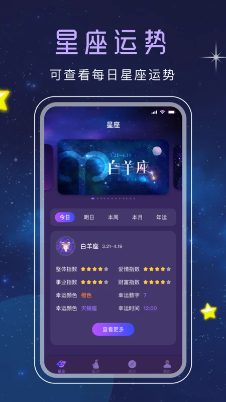 十二星座運勢查詢