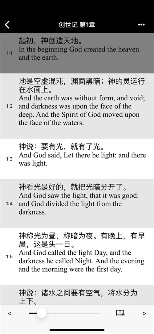 快速圣經(jīng)朗讀版截圖