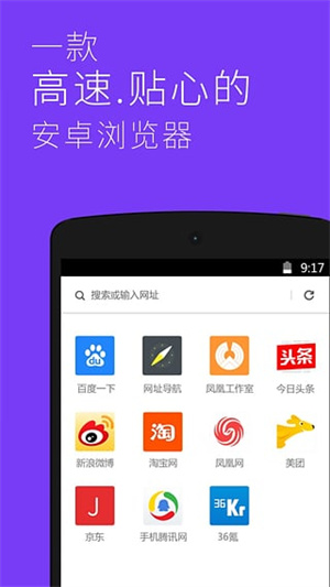 星塵瀏覽器截圖