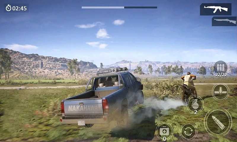 模擬山地射擊