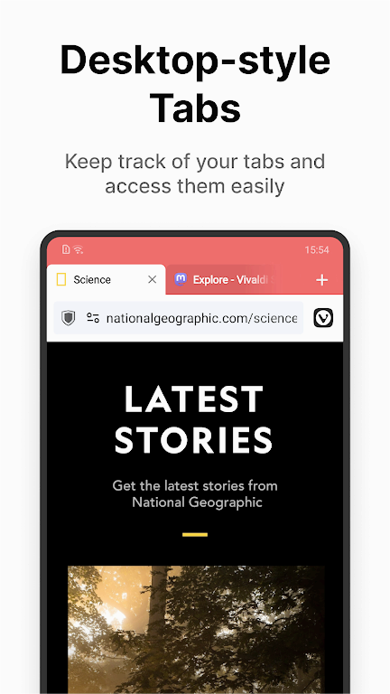 Vivaldi瀏覽器Beta版截圖