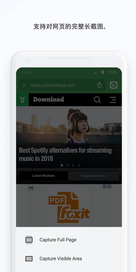 vivaldi浏览器32位截图