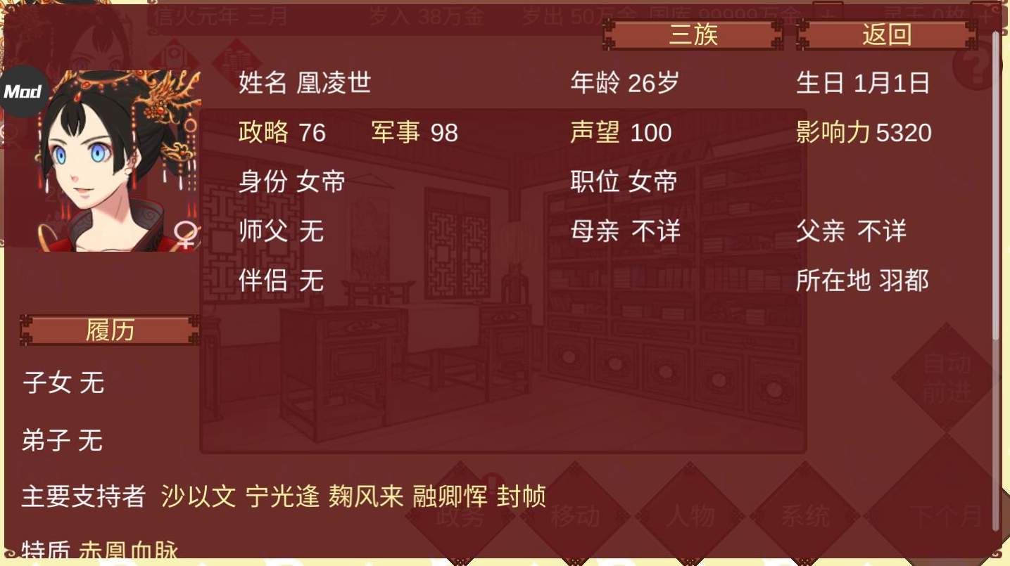 女帝的日常