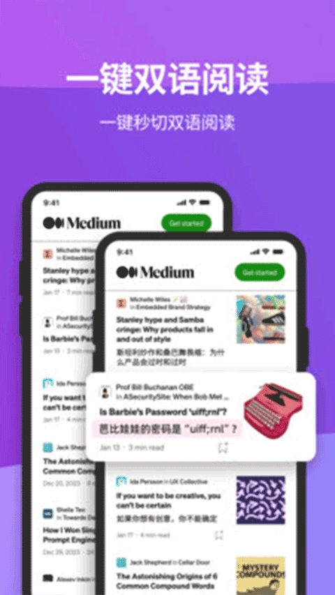 沉浸式翻譯插件截圖