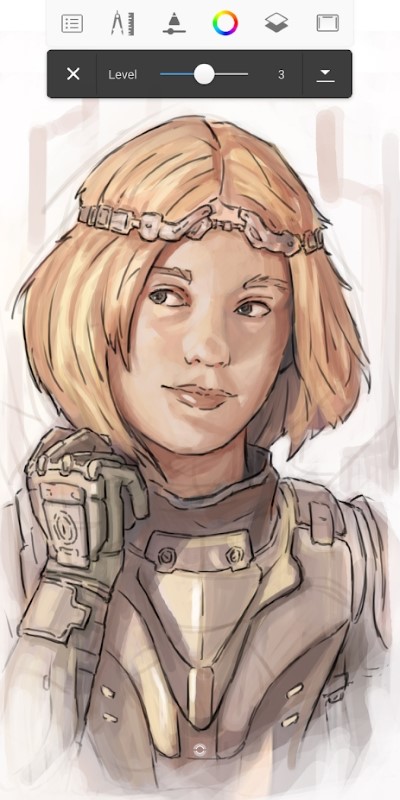 SketchBook平板绘画