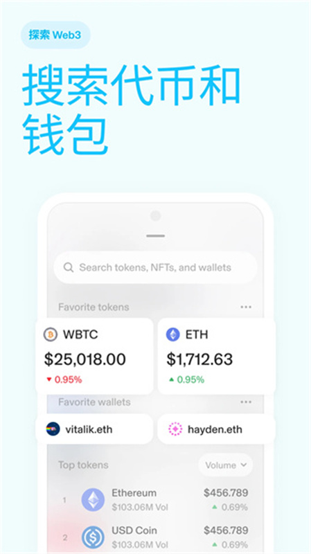uniswap交易所截图