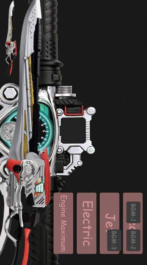 假面骑士豪华Faiz变身手机模拟器