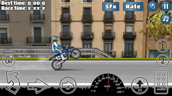 Wheelie Challenge翘头游戏截图1