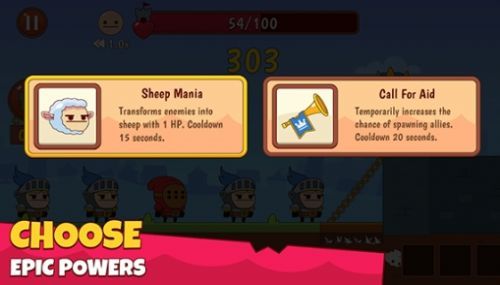 城堡防御迎战浪潮