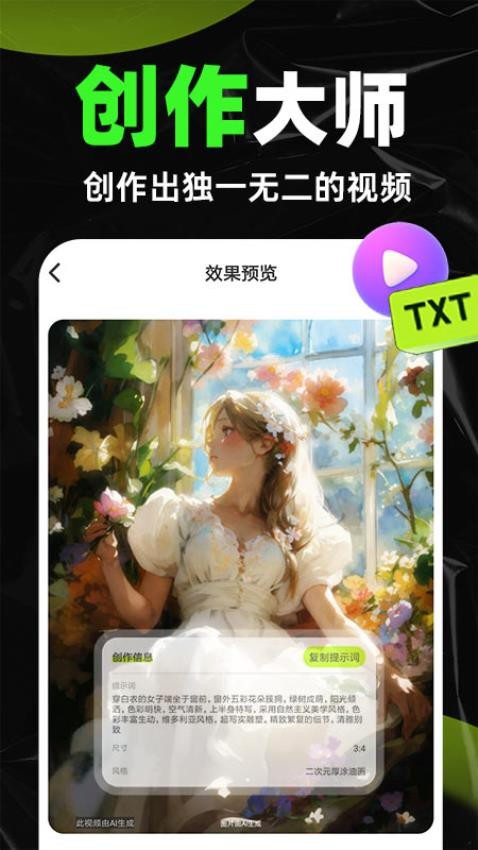 AI视频生成器截图