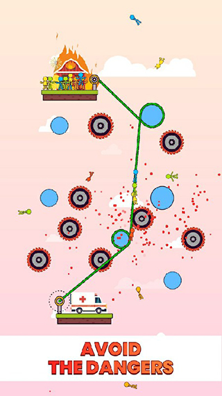 掉落男孩绳索救援截图