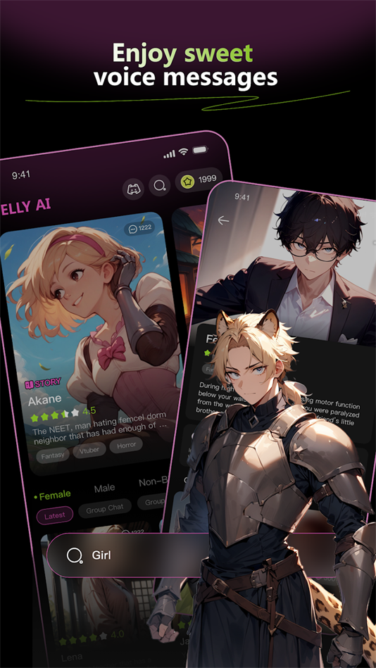 jelly ai聊天官方版截图