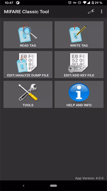 mifare classic tool官方版截图