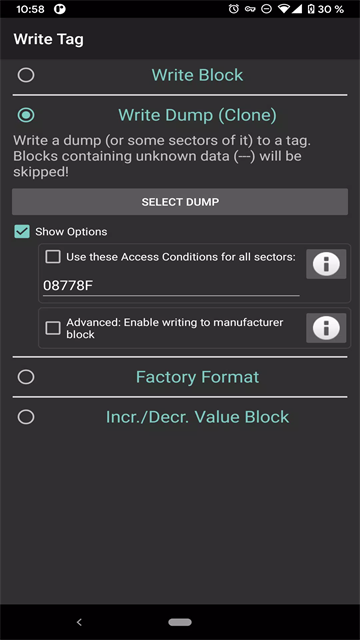 mifare classic tool官方版截图