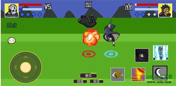 像素火影巅峰带士