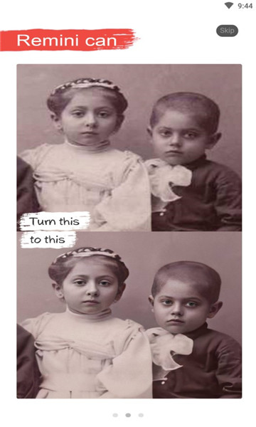 remini黏土滤镜截图