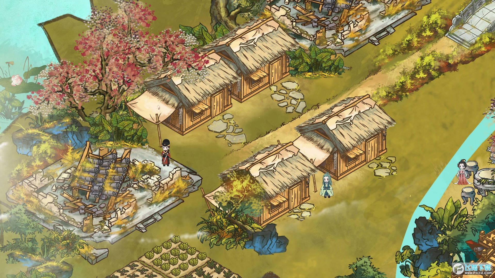 继承了一座戏园子