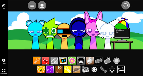 节奏盒子Sprunki DX截图