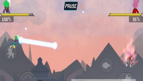 火柴人龙珠格斗对波